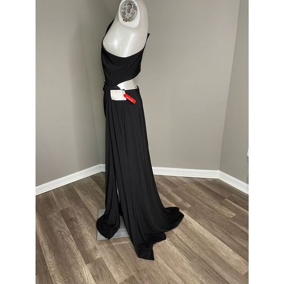 Mac Duggal Asymmetric Cut-Out Evening Gown - Picture 7 of 10